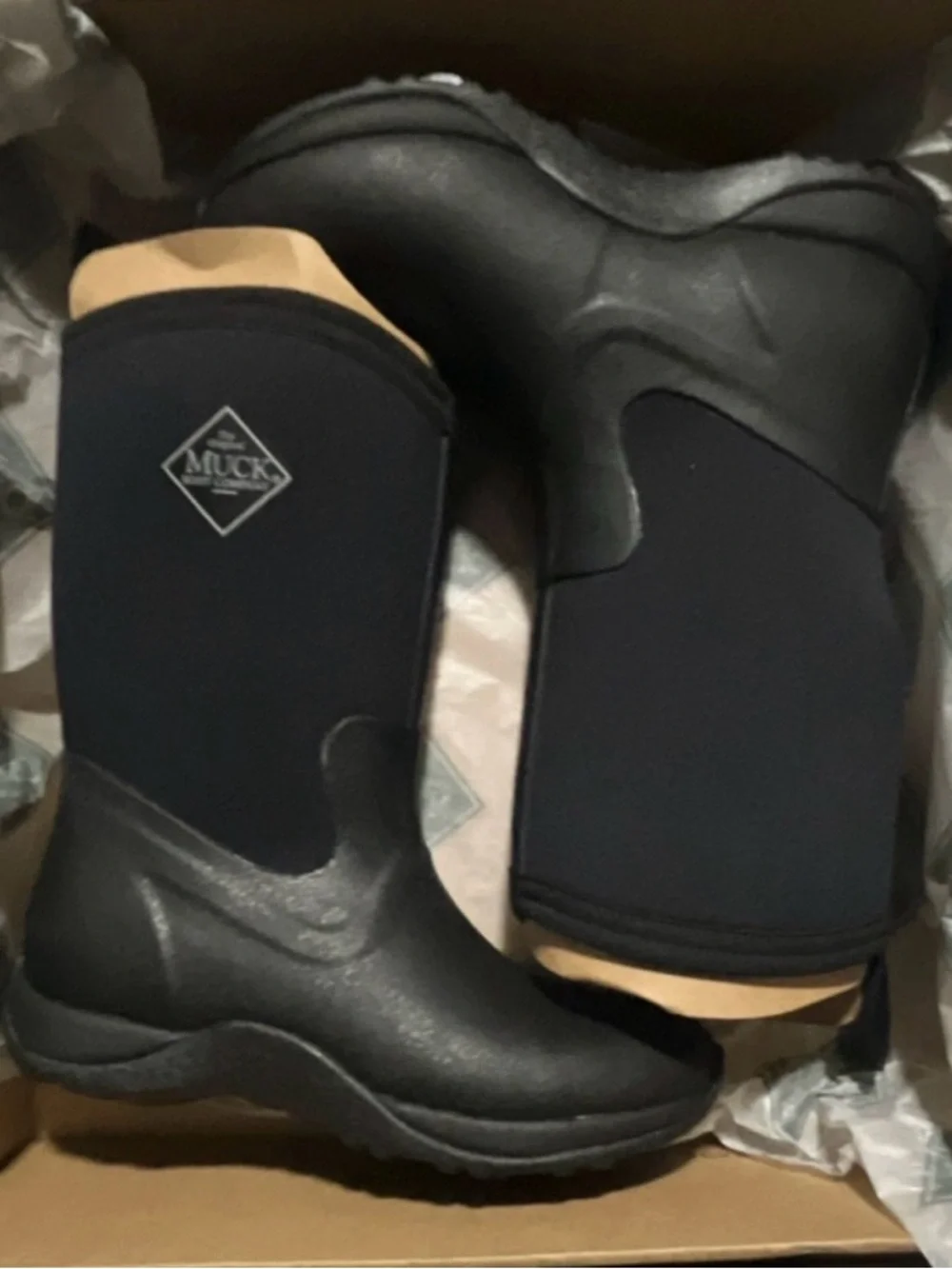 Muck Boot Company Men's Black Rain & Snow Boots